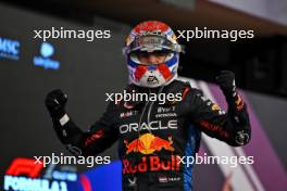 Race winner Max Verstappen (NLD) Red Bull Racing celebrates in parc ferme. 02.03.2024. Formula 1 World Championship, Rd 1, Bahrain Grand Prix, Sakhir, Bahrain, Race Day.