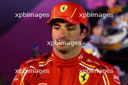 Carlos Sainz Jr (ESP) Ferrari in parc ferme. 02.03.2024. Formula 1 World Championship, Rd 1, Bahrain Grand Prix, Sakhir, Bahrain, Race Day.