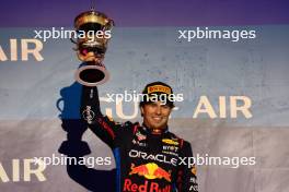 2nd place Sergio Perez (MEX) Red Bull Racing RB20.  02.03.2024. Formula 1 World Championship, Rd 1, Bahrain Grand Prix, Sakhir, Bahrain, Race Day.