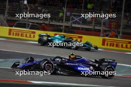 Logan Sargeant (USA) Williams Racing FW46. 02.03.2024. Formula 1 World Championship, Rd 1, Bahrain Grand Prix, Sakhir, Bahrain, Race Day.