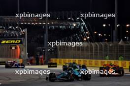Fernando Alonso (ESP) Aston Martin F1 Team AMR24. 02.03.2024. Formula 1 World Championship, Rd 1, Bahrain Grand Prix, Sakhir, Bahrain, Race Day.