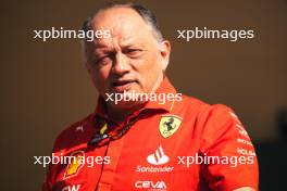 Frederic Vasseur (FRA) Ferrari Team Principal. 02.03.2024. Formula 1 World Championship, Rd 1, Bahrain Grand Prix, Sakhir, Bahrain, Race Day.