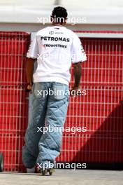Lewis Hamilton (GBR) Mercedes AMG F1. 02.03.2024. Formula 1 World Championship, Rd 1, Bahrain Grand Prix, Sakhir, Bahrain, Race Day.