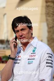 Toto Wolff (GER) Mercedes AMG F1 Shareholder and Executive Director. 02.03.2024. Formula 1 World Championship, Rd 1, Bahrain Grand Prix, Sakhir, Bahrain, Race Day.