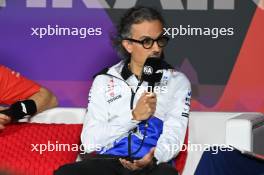 Laurent Mekies (FRA) RB Technical Director in the FIA Press Conference. 29.02.2024. Formula 1 World Championship, Rd 1, Bahrain Grand Prix, Sakhir, Bahrain, Practice Day