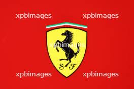 Ferrari logo. 29.02.2024. Formula 1 World Championship, Rd 1, Bahrain Grand Prix, Sakhir, Bahrain, Practice Day