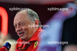 Frederic Vasseur (FRA) Ferrari Team Principal. 29.02.2024. Formula 1 World Championship, Rd 1, Bahrain Grand Prix, Sakhir, Bahrain, Practice Day