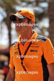 Emanuele Pirro (ITA) McLaren Driver Development Programme Leader. 29.02.2024. Formula 1 World Championship, Rd 1, Bahrain Grand Prix, Sakhir, Bahrain, Practice Day