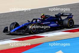 Logan Sargeant (USA) Williams Racing FW46. 29.02.2024. Formula 1 World Championship, Rd 1, Bahrain Grand Prix, Sakhir, Bahrain, Practice Day