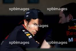 Sergio Perez (MEX) Red Bull Racing. 28.02.2024. Formula 1 World Championship, Rd 1, Bahrain Grand Prix, Sakhir, Bahrain, Preparation Day.