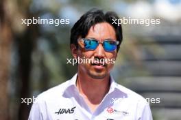 Ayao Komatsu (JPN) Haas F1 Team Principal. 28.02.2024. Formula 1 World Championship, Rd 1, Bahrain Grand Prix, Sakhir, Bahrain, Preparation Day.