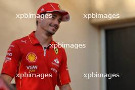 Charles Leclerc (MON) Ferrari. 28.02.2024. Formula 1 World Championship, Rd 1, Bahrain Grand Prix, Sakhir, Bahrain, Preparation Day.