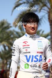Yuki Tsunoda (JPN) RB. 28.02.2024. Formula 1 World Championship, Rd 1, Bahrain Grand Prix, Sakhir, Bahrain, Preparation Day.