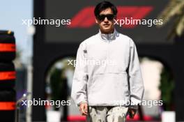 Guanyu Zhou (CHI), Sauber F1 Team  28.02.2024. Formula 1 World Championship, Rd 1, Bahrain Grand Prix, Sakhir, Bahrain, Preparation Day.