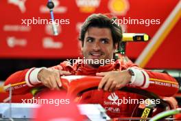 Carlos Sainz Jr (ESP) Ferrari SF-24. 28.02.2024. Formula 1 World Championship, Rd 1, Bahrain Grand Prix, Sakhir, Bahrain, Preparation Day.