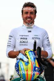 Fernando Alonso (ESP) Aston Martin F1 Team. 28.02.2024. Formula 1 World Championship, Rd 1, Bahrain Grand Prix, Sakhir, Bahrain, Preparation Day.