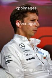 James Vowles (GBR) Williams Racing Team Principal in the FIA Press Conference. 01.11.2024. Formula 1 World Championship, Rd 21, Brazilian Grand Prix, Sao Paulo, Brazil, Sprint Qualifying Day.