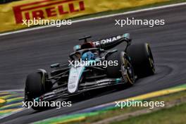 George Russell (GBR) Mercedes AMG F1 W15. 01.11.2024. Formula 1 World Championship, Rd 21, Brazilian Grand Prix, Sao Paulo, Brazil, Sprint Qualifying Day.