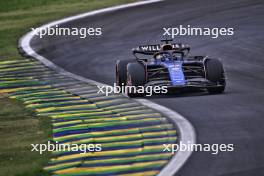 Alexander Albon (THA) Williams Racing FW46. 01.11.2024. Formula 1 World Championship, Rd 21, Brazilian Grand Prix, Sao Paulo, Brazil, Sprint Qualifying Day.