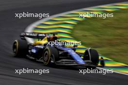 Alexander Albon (THA) Williams Racing FW46. 01.11.2024. Formula 1 World Championship, Rd 21, Brazilian Grand Prix, Sao Paulo, Brazil, Sprint Qualifying Day.