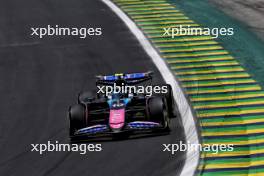 Pierre Gasly (FRA) Alpine F1 Team A524. 01.11.2024. Formula 1 World Championship, Rd 21, Brazilian Grand Prix, Sao Paulo, Brazil, Sprint Qualifying Day.