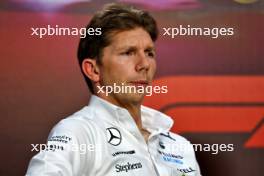 James Vowles (GBR) Williams Racing Team Principal in the FIA Press Conference. 01.11.2024. Formula 1 World Championship, Rd 21, Brazilian Grand Prix, Sao Paulo, Brazil, Sprint Qualifying Day.