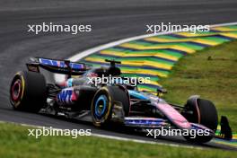 Esteban Ocon (FRA) Alpine F1 Team A524. 01.11.2024. Formula 1 World Championship, Rd 21, Brazilian Grand Prix, Sao Paulo, Brazil, Sprint Qualifying Day.