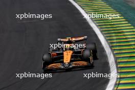 Lando Norris (GBR) McLaren MCL38. 01.11.2024. Formula 1 World Championship, Rd 21, Brazilian Grand Prix, Sao Paulo, Brazil, Sprint Qualifying Day.