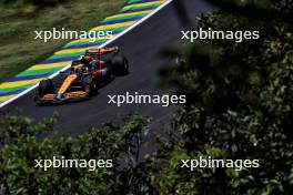 Lando Norris (GBR) McLaren MCL38. 01.11.2024. Formula 1 World Championship, Rd 21, Brazilian Grand Prix, Sao Paulo, Brazil, Sprint Qualifying Day.