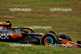 Lando Norris (GBR) McLaren MCL38. 01.11.2024. Formula 1 World Championship, Rd 21, Brazilian Grand Prix, Sao Paulo, Brazil, Sprint Qualifying Day.