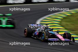 Esteban Ocon (FRA) Alpine F1 Team A524. 01.11.2024. Formula 1 World Championship, Rd 21, Brazilian Grand Prix, Sao Paulo, Brazil, Sprint Qualifying Day.