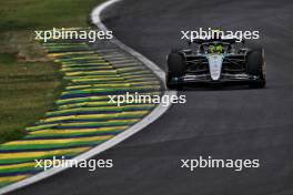 Lewis Hamilton (GBR) Mercedes AMG F1 W15. 01.11.2024. Formula 1 World Championship, Rd 21, Brazilian Grand Prix, Sao Paulo, Brazil, Sprint Qualifying Day.