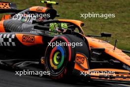 Lando Norris (GBR) McLaren MCL38. 01.11.2024. Formula 1 World Championship, Rd 21, Brazilian Grand Prix, Sao Paulo, Brazil, Sprint Qualifying Day.