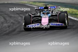 Esteban Ocon (FRA) Alpine F1 Team A524. 01.11.2024. Formula 1 World Championship, Rd 21, Brazilian Grand Prix, Sao Paulo, Brazil, Sprint Qualifying Day.