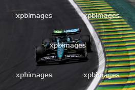 Lance Stroll (CDN) Aston Martin F1 Team AMR24.  01.11.2024. Formula 1 World Championship, Rd 21, Brazilian Grand Prix, Sao Paulo, Brazil, Sprint Qualifying Day.