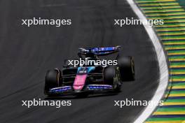 Esteban Ocon (FRA) Alpine F1 Team A524. 01.11.2024. Formula 1 World Championship, Rd 21, Brazilian Grand Prix, Sao Paulo, Brazil, Sprint Qualifying Day.