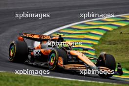 Lando Norris (GBR) McLaren MCL38. 01.11.2024. Formula 1 World Championship, Rd 21, Brazilian Grand Prix, Sao Paulo, Brazil, Sprint Qualifying Day.