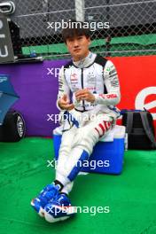 Yuki Tsunoda (JPN) RB on the grid. 03.11.2024. Formula 1 World Championship, Rd 21, Brazilian Grand Prix, Sao Paulo, Brazil, Race Day.