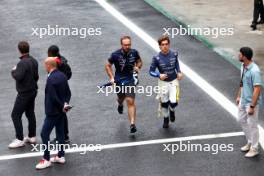 Franco Colapinto (ARG) Williams Racing on the grid. 03.11.2024. Formula 1 World Championship, Rd 21, Brazilian Grand Prix, Sao Paulo, Brazil, Race Day.