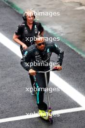 Lewis Hamilton (GBR) Mercedes AMG F1 on the grid. 03.11.2024. Formula 1 World Championship, Rd 21, Brazilian Grand Prix, Sao Paulo, Brazil, Race Day.