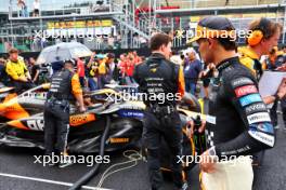 Lando Norris (GBR) McLaren MCL38 on the grid. 03.11.2024. Formula 1 World Championship, Rd 21, Brazilian Grand Prix, Sao Paulo, Brazil, Race Day.