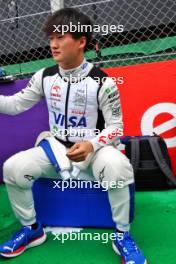 Yuki Tsunoda (JPN) RB on the grid. 03.11.2024. Formula 1 World Championship, Rd 21, Brazilian Grand Prix, Sao Paulo, Brazil, Race Day.