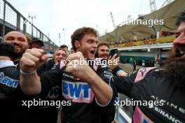 Alpine F1 Team celebrates a 2-3 finish at the end of the race. 03.11.2024. Formula 1 World Championship, Rd 21, Brazilian Grand Prix, Sao Paulo, Brazil, Race Day.