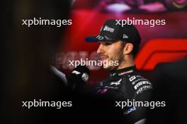 Pierre Gasly (FRA) Alpine F1 Team in the post race FIA Press Conference. 03.11.2024. Formula 1 World Championship, Rd 21, Brazilian Grand Prix, Sao Paulo, Brazil, Race Day.