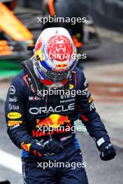 Rwe Max Verstappen (NLD) Red Bull Racing celebrates in parc ferme. 03.11.2024. Formula 1 World Championship, Rd 21, Brazilian Grand Prix, Sao Paulo, Brazil, Race Day.