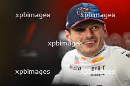 Max Verstappen (NLD) Red Bull Racing in the post race FIA Press Conference. 03.11.2024. Formula 1 World Championship, Rd 21, Brazilian Grand Prix, Sao Paulo, Brazil, Race Day.