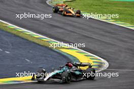 George Russell (GBR) Mercedes AMG F1 W15. 03.11.2024. Formula 1 World Championship, Rd 21, Brazilian Grand Prix, Sao Paulo, Brazil, Race Day.