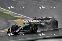 Lewis Hamilton (GBR) Mercedes AMG F1 W15. 03.11.2024. Formula 1 World Championship, Rd 21, Brazilian Grand Prix, Sao Paulo, Brazil, Race Day.