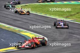 Charles Leclerc (MON) Ferrari SF-24. 03.11.2024. Formula 1 World Championship, Rd 21, Brazilian Grand Prix, Sao Paulo, Brazil, Race Day.