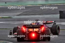 Liam Lawson (NZL) RB VCARB 01 and Oscar Piastri (AUS) McLaren MCL38 battle for position. 03.11.2024. Formula 1 World Championship, Rd 21, Brazilian Grand Prix, Sao Paulo, Brazil, Race Day.